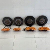 Тормозные диски тормозной 377mm клеммы комплект додж durango iii 5.7 hemi rt 23r