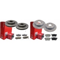 Тормозные диски колодки п т brembo honda civic vi 262mm