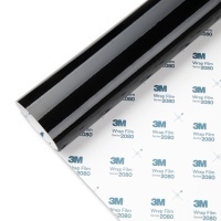 3m пленка okleina чёрный чёрный блеск g12 2080 авто самоклеящиеся 152x50cm