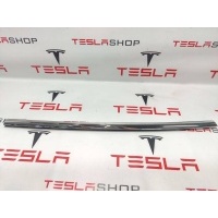 Молдинг двери задней левой Tesla Model S 2019 1038395-80-A,1095789-00-C
