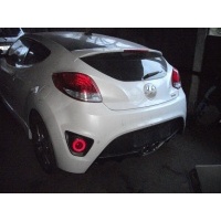 Hyundai veloster задняя полоса vanna четверть