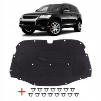 Volkswagen touareg i 7l 2003 - 2010 изоляция капота 7l6863835b крепеж