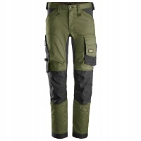 Spodnie рабочие bhp stretch snickers workwear 6341 oliwkowe 52