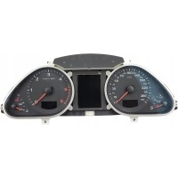 Audi a6 c6 спидометр цветной часы часы 3.0 tdi acc радар 4f0920931p