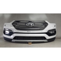 Hyundai санта fe iii рестайлинг 2016 - бампер передняя 9829