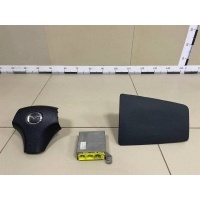 Подушка безопасности (комплект) Mazda Mazda Mazda 6 (GG) 2002-2007 GJ6A57K00D02, GJ6A57K70E02, GJ6A57K30D