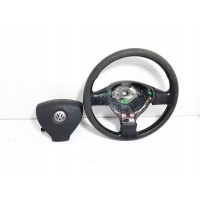 Volkswagen passat b6 2007 год руль кожа multifunkcja подушка 3c0419091