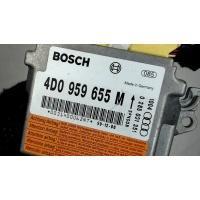 Блок управления подушками безопасности Audi A8 (D2) 1994-2003 2000 4D0959655M/BOSCH 0 285 001 351
