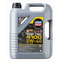 Масляный моторное 5w40 5l топ tec 4100 9511 liqui
