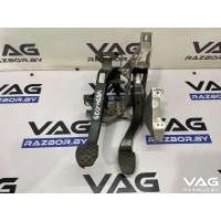 Узел педальный (блок педалей) Audi A6 Allroad C6 2007 4F1721117E