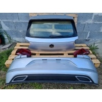 Крышка багажника фара бампер задняя volkswagen поло r - line gti 2g vi 6 рестайлинг спойлер la7w 2021r