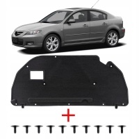 mazda 3 i bk 2003 - 09 изоляция капота b33h56681b крепеж