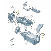 Новые оригинальные audi oe суппорт монтаж 04e145853e