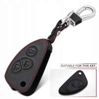 Кожаная корпус kluczyka для автомобиля fob case для альфа ромео 147 156 166 gt jtd ts