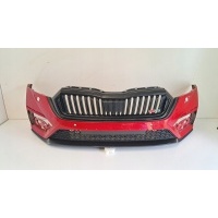 Бампер передняя skoda октавия iv 4 rs 20 - > решетка