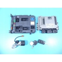 Блок управления комплект citroen c3 пикассо 08 - 1.4b 16v