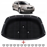 Skoda октавия ii 2004 - 2013 изоляция капота 1z0863831a
