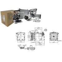 компрессор кондиционера nissens 7h0820805d 97861 85