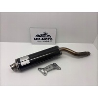 98 глушитель выхлоп carbon