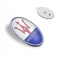 3d эмблема логотип на маске maserati - niebieski