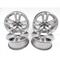 Алюминиевые колёсные диски 16 5x112 volkswagen tiguan i ii рестайлинг 5n0601025r et33 6 , 5jx16h2