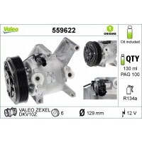 Компрессор кондиционера - valeo 559622