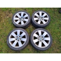 Колёсные диски алюминиевые e60 e61 styling 123 18 8j комплект с oponami узор 123