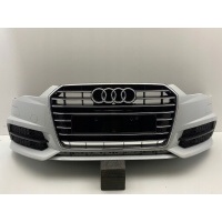 Audi a6 c7 4g0 рестайлинг s line бампер передняя передний в сборе 14 - ls9r