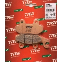 Колодки ham задняя trw 865 07