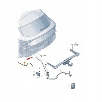 Cupra formentor trailer operation socket wiring сет 5fa055204