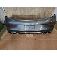 Бампер задняя в сборе мерседес c63 кабриолет carbon