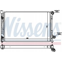 nissens 60424 радиатор , системы охлаждения двигателя