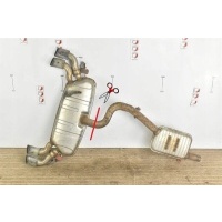 Глушитель конечный 5q0253411p 5q6253611at 2.0tsi audi s3 8v гольф vii r gti