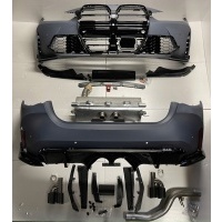 Bodykit - комплект bmw g22 бампер передняя задняя выхлоп узор m4