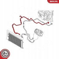 Провода кондиционера fiat doblo 51758340