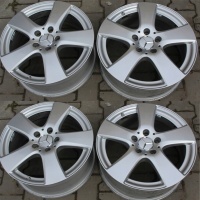 4x колёсные диски алюминиевые 17 5x112 7jx17 мерседес