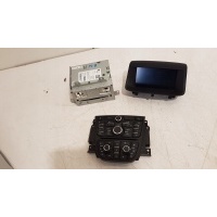 Opel meriva b панель радио компакт - диск 600 13409864