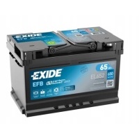 exide el652 65ah 650a efb start - stop