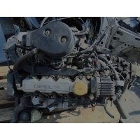 Двигатель в сборе кпп набор opel astra 2 г 1.6 8v бензин x16szr