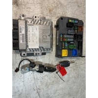Комплект стартовый блок управления citroen c4 ii 1 , 6 ehdi 9676760880