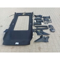 Kia sorento iv 4 обивка потолка чёрный пластики салон