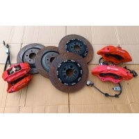 Тормоза клеммы тормозные диски додж челленджер srt 2015 brembo 6 - tłok