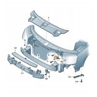 Новые оригинальные audi oe крепление kątowy 4h0807140