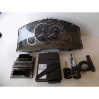 Блок управления комплект для отправления opel meriva а 1.6 16v 12214830 dxbc