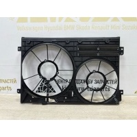 Диффузор вентилятора Skoda Octavia A5 Рестайлинг 2008-2013 1K0121207BC