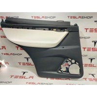 Обшивка двери задней левой (дверная карта) Tesla Model X 2016 1037508-18-I