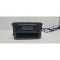 Skoda rapid радио компакт - диск mp3 aux 5j0035152d с кодом