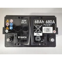 Аккумулятор стоит clarios 68ah / 680a e1