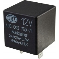 hella 4db 003 750 - 711 блок поворотников - 12v - 3 - pin - podłączony - el