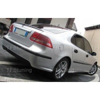 Спойлер юбка бампера задняя saab 9 - 3 02 - 06 tfb тюнинг
